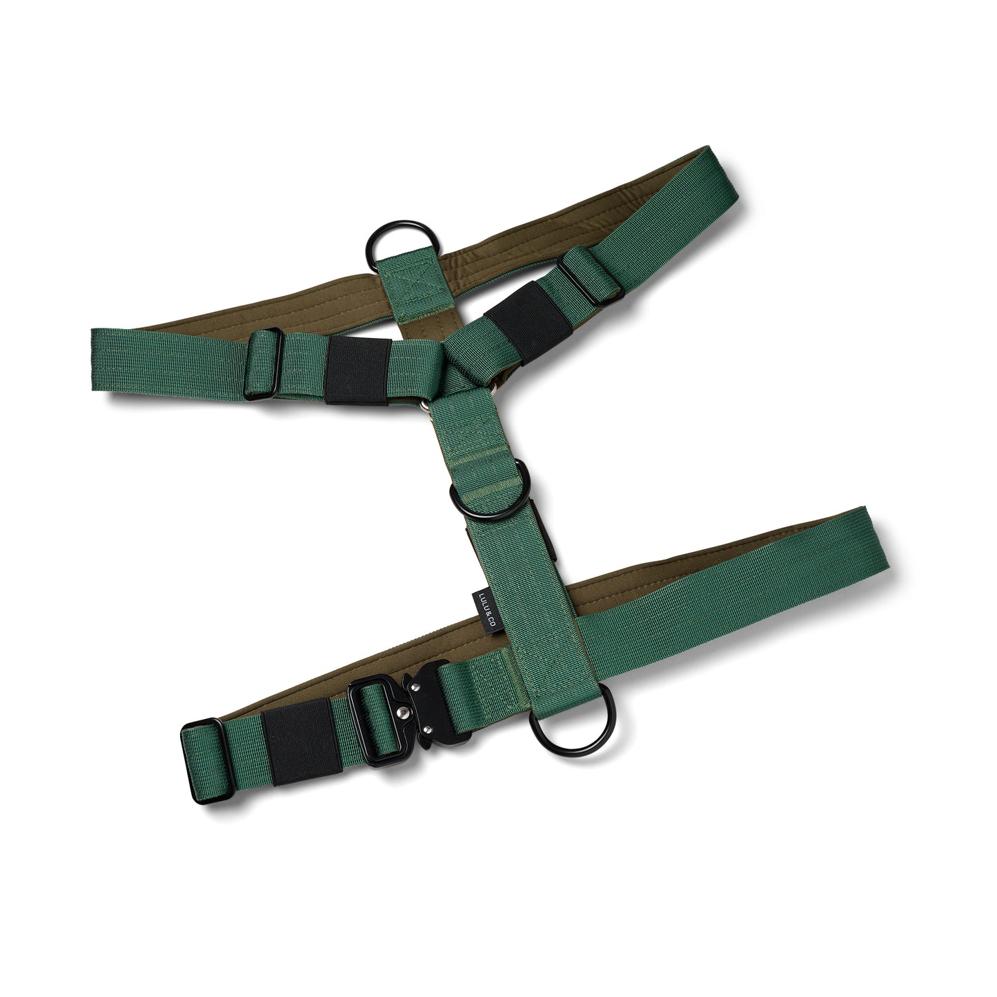 No-pull Comfort Harness - Pine Green